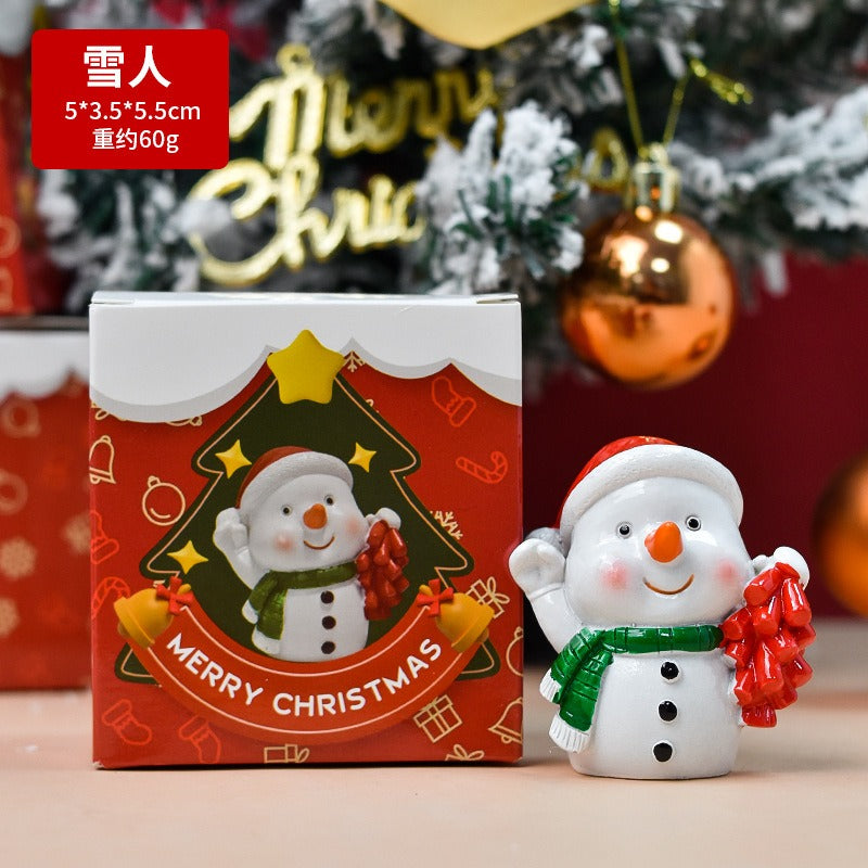 Christmas resin ornaments