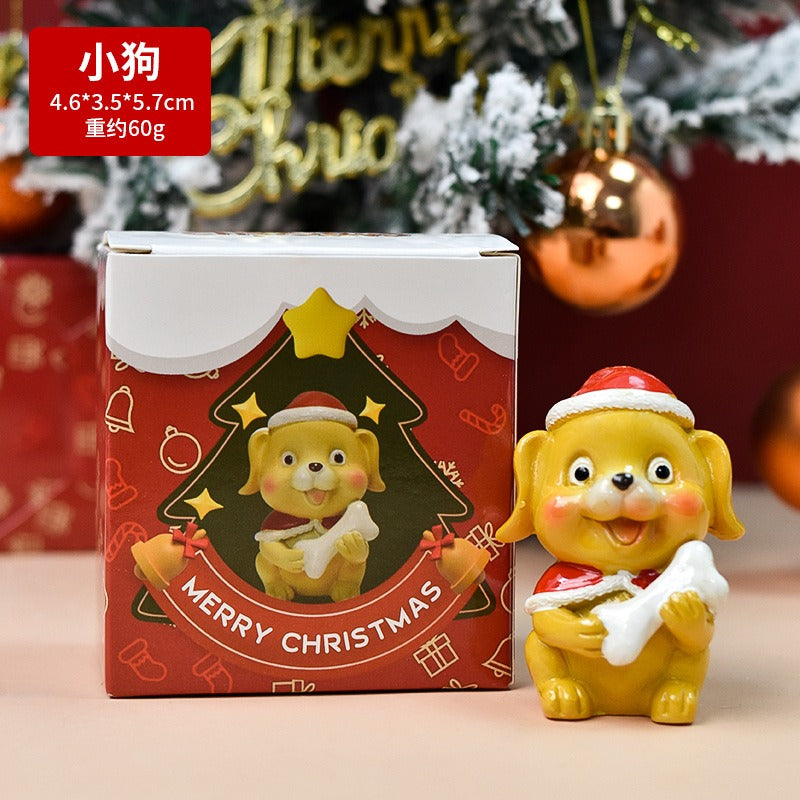 Christmas resin ornaments