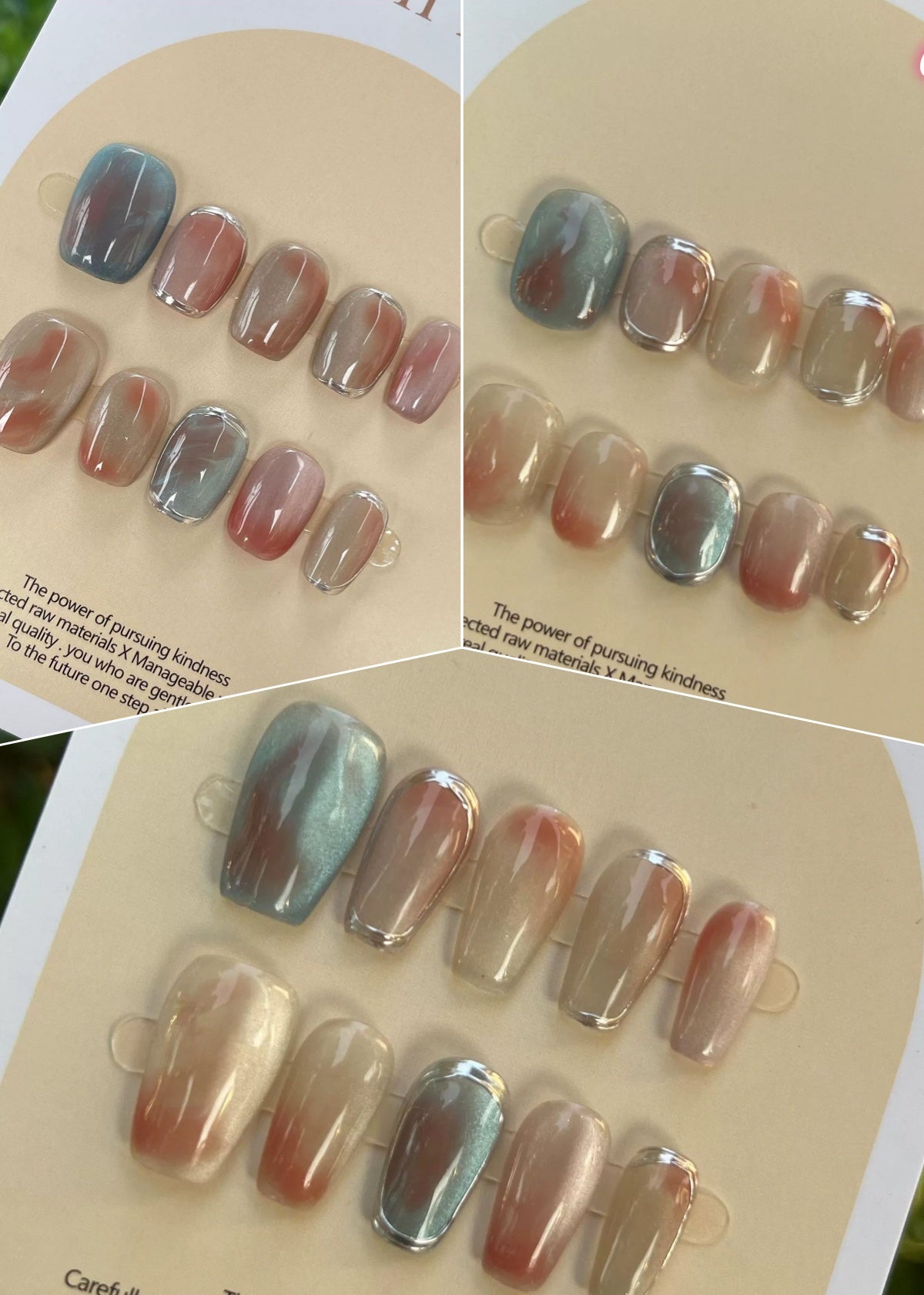 Amber / Handmade Nails