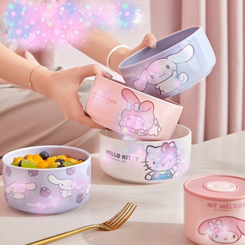 Sealed lunch box Microwave heated bowl lunch box