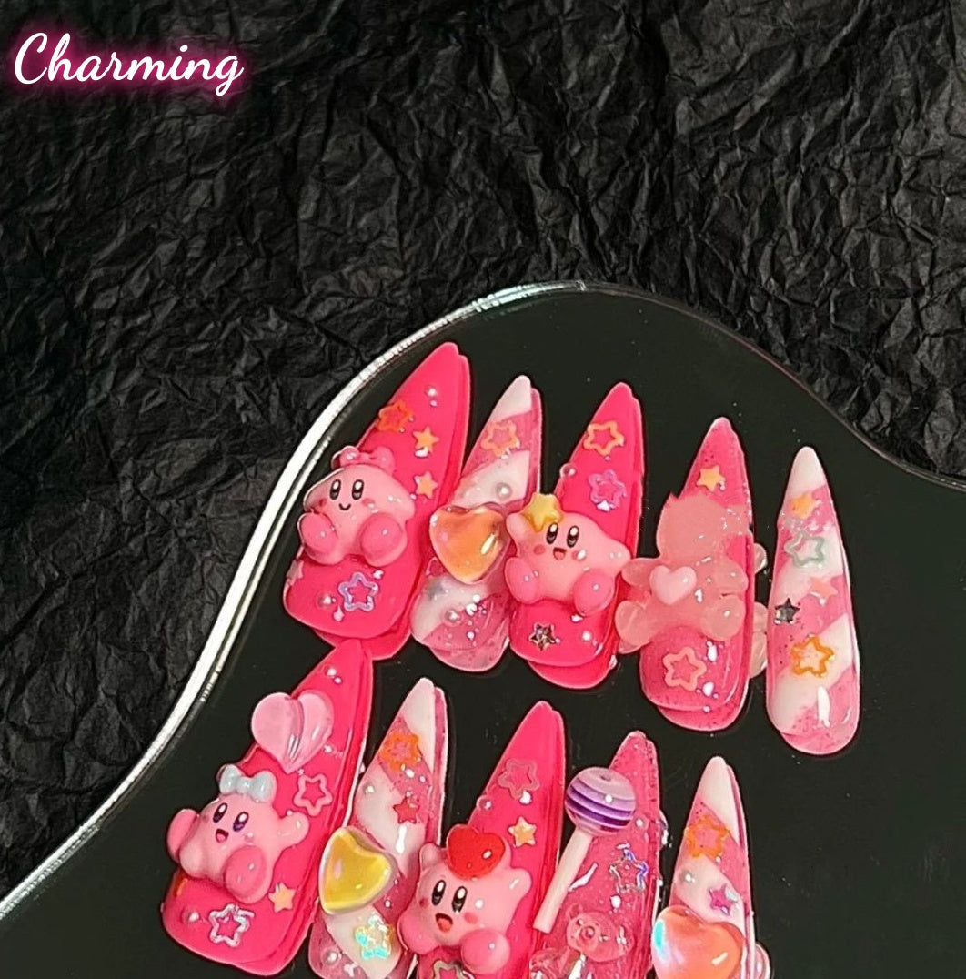 Kirby / Handmade Nails