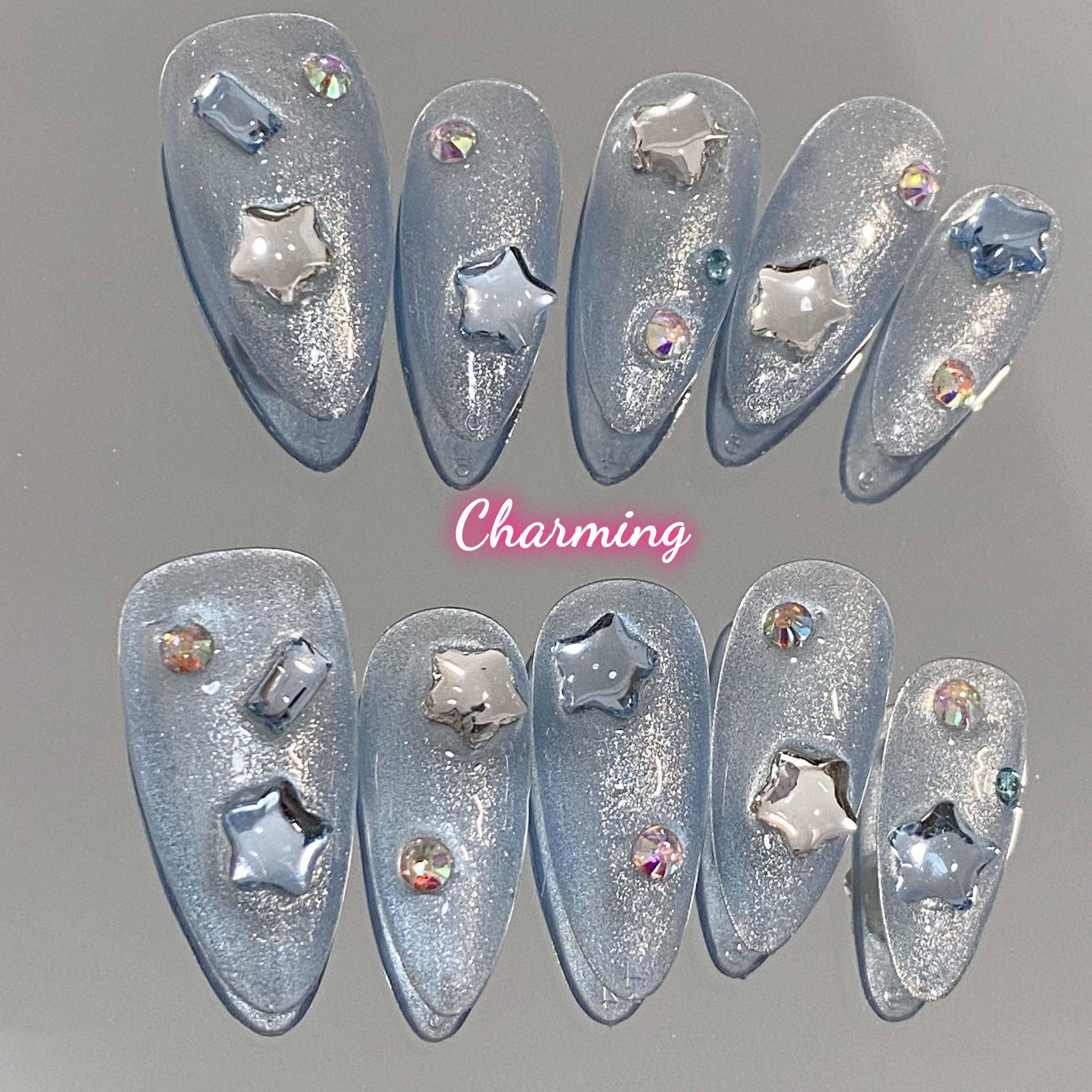 A star that fell into the sea. / Handmade Nails