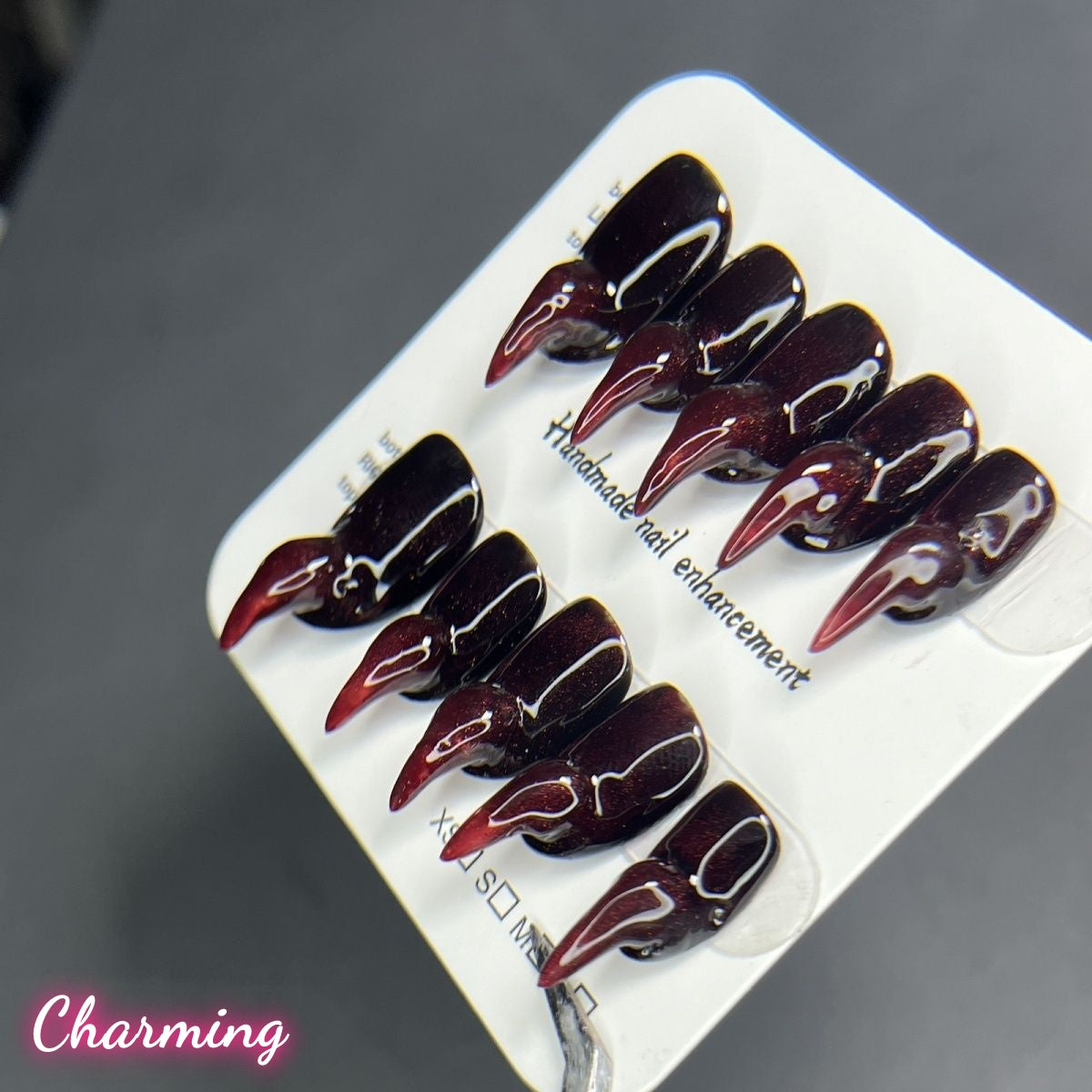 Catwoman's Nails / Handmade Nails
