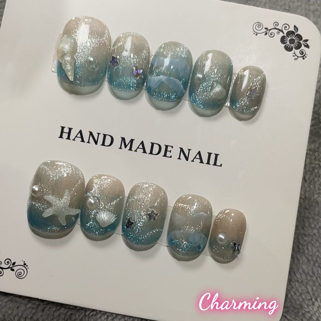 Treasure of the Sea / Handmade Nails