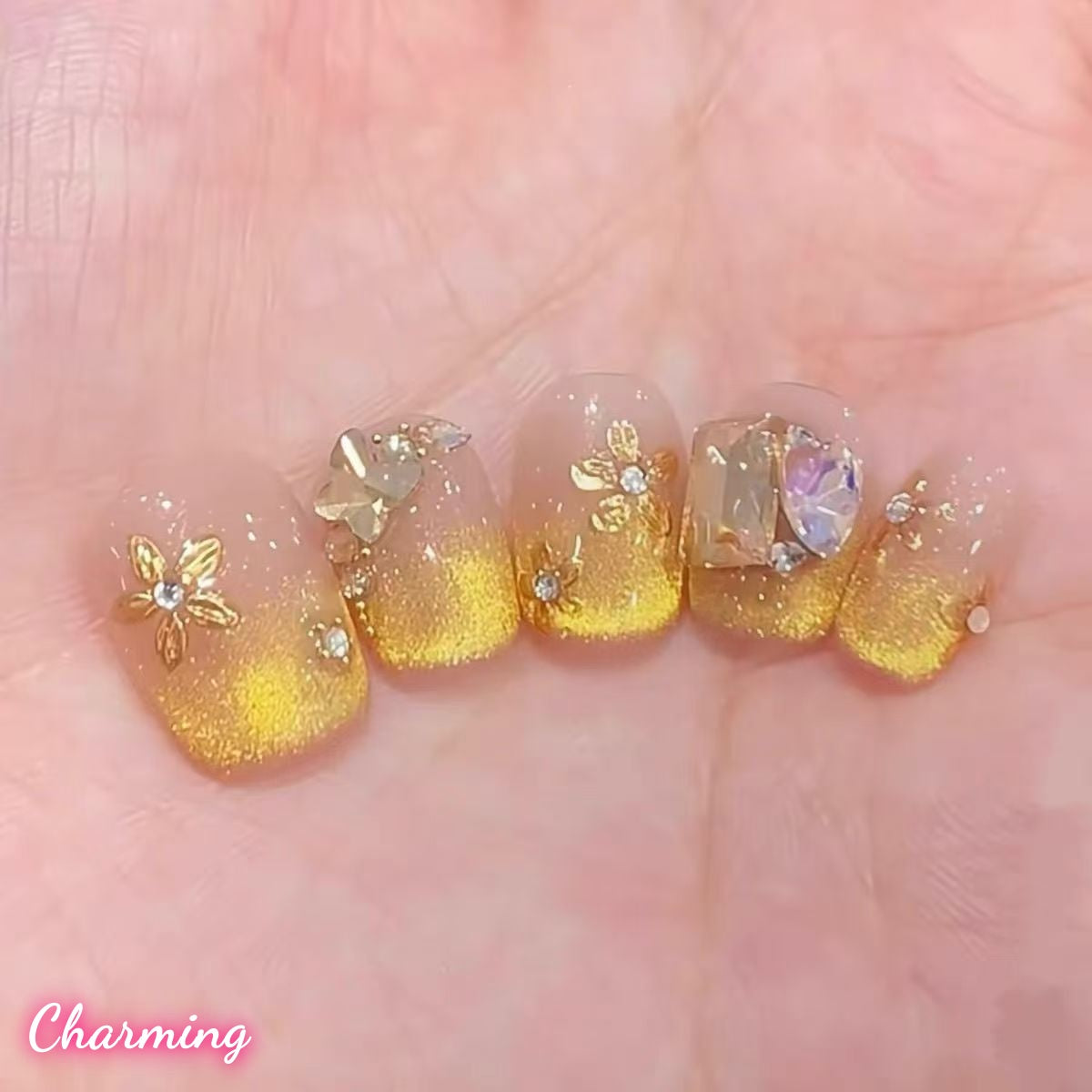 Sunny Daisy / Handmade Nails