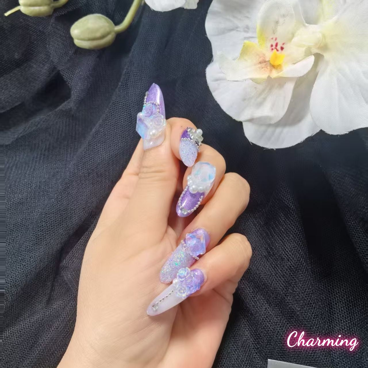 Lilac Dream / Handmade Nails