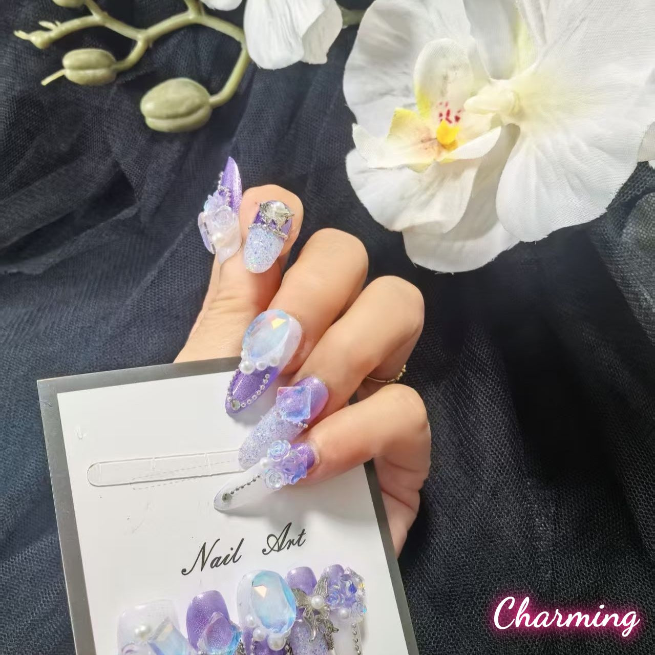 Lilac Dream / Handmade Nails