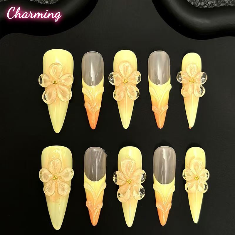 Enchantment in Bloom / Handmade Nails