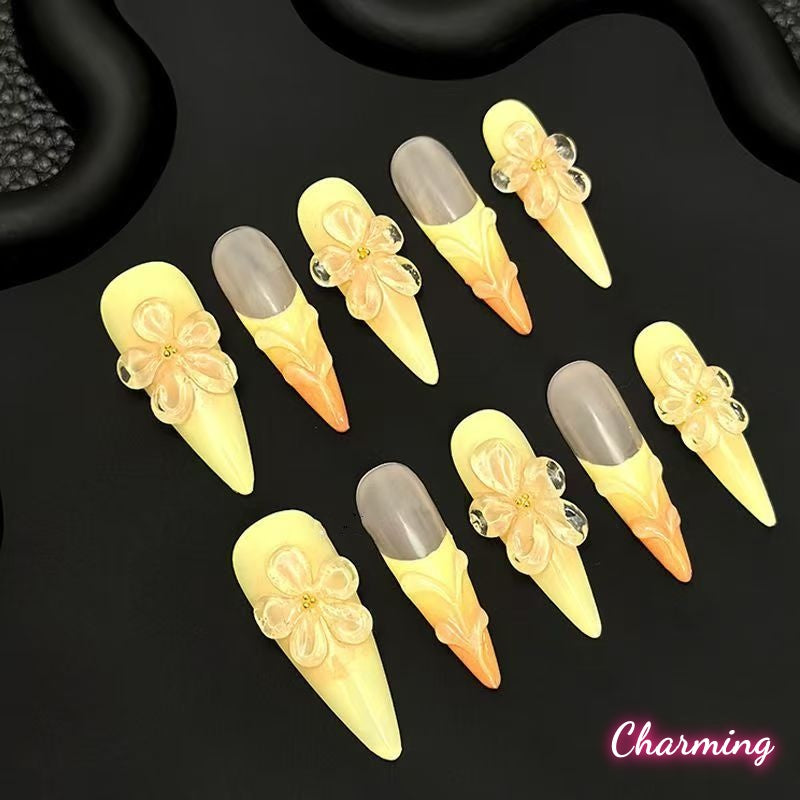 Enchantment in Bloom / Handmade Nails