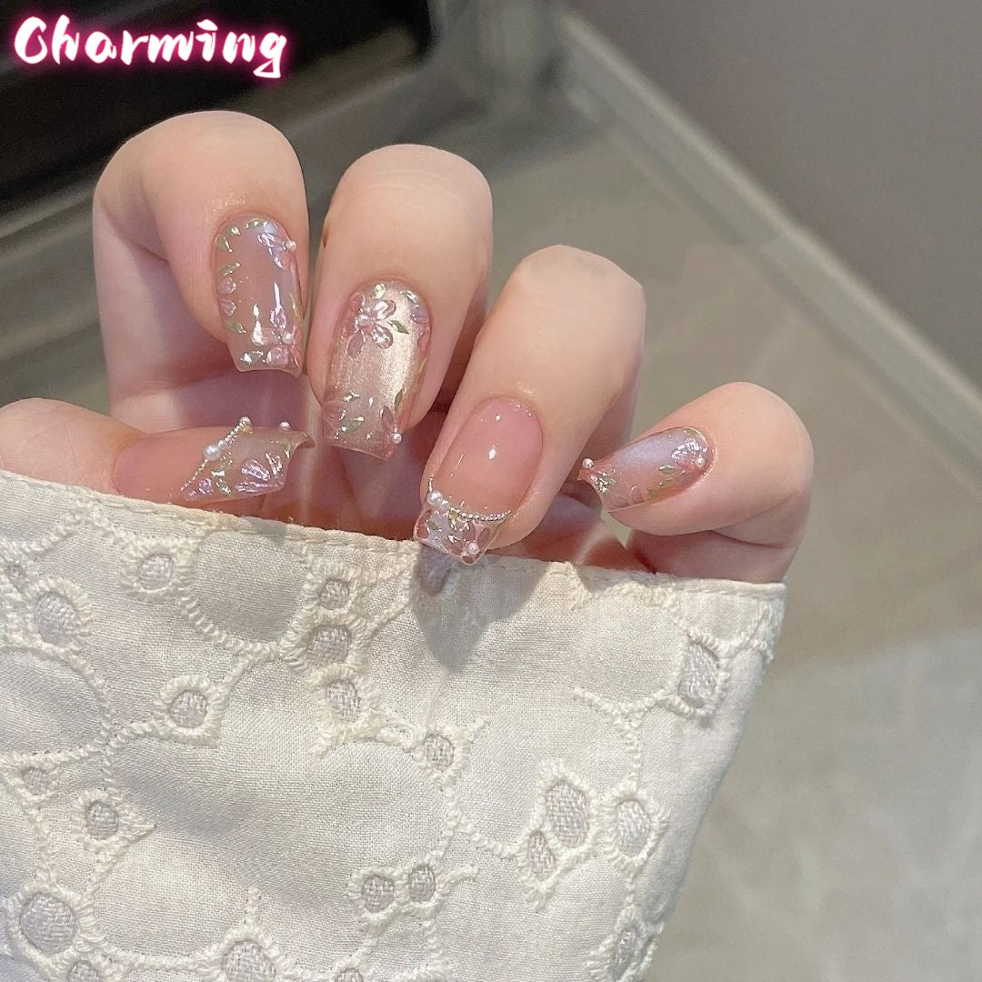 Flowers / Handmade Nails