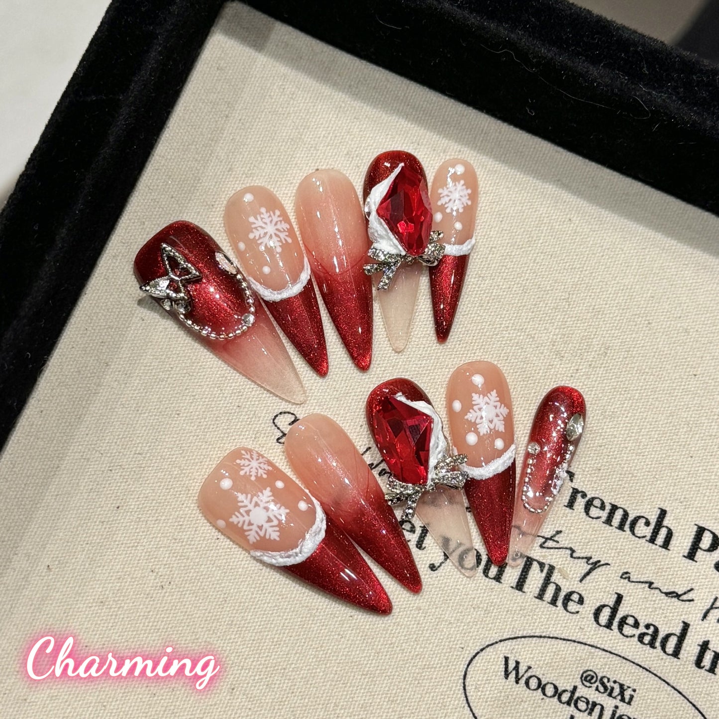 Passionate Christmas / Handmade Nails