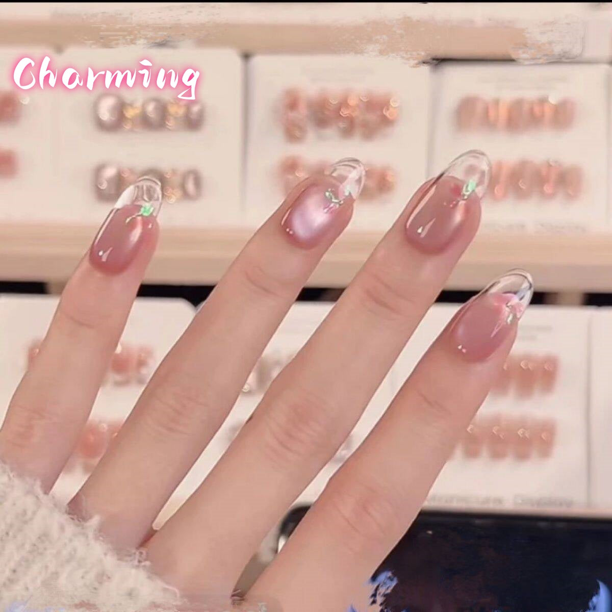 Sakura Love / Handmade Nails