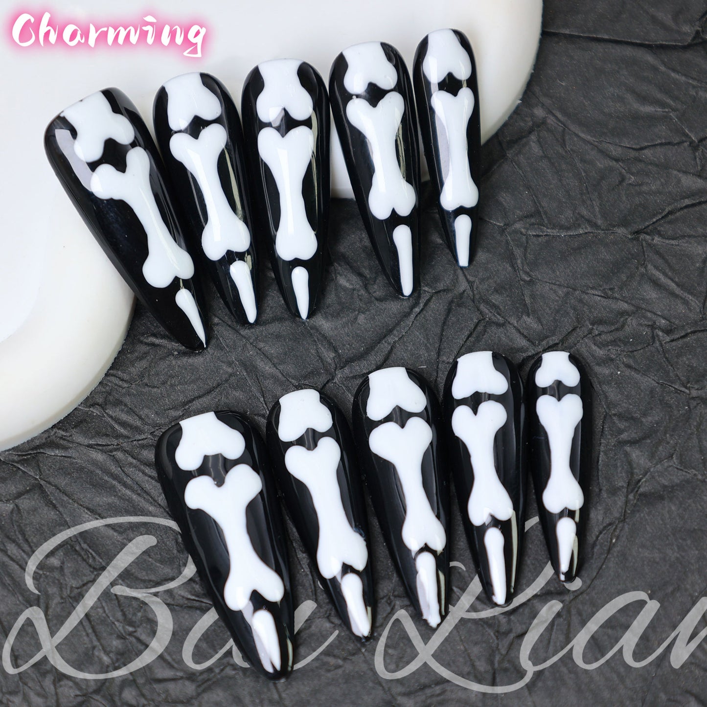 Old Fingers - Halloween Series / Handmade Nails
