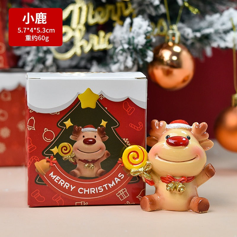 Christmas resin ornaments