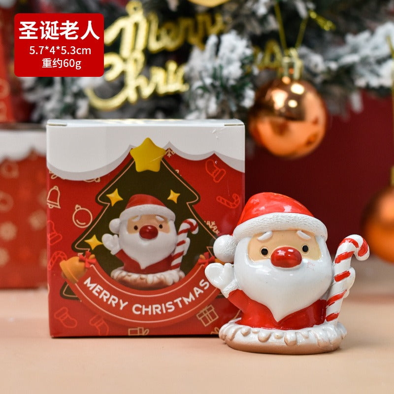 Christmas resin ornaments