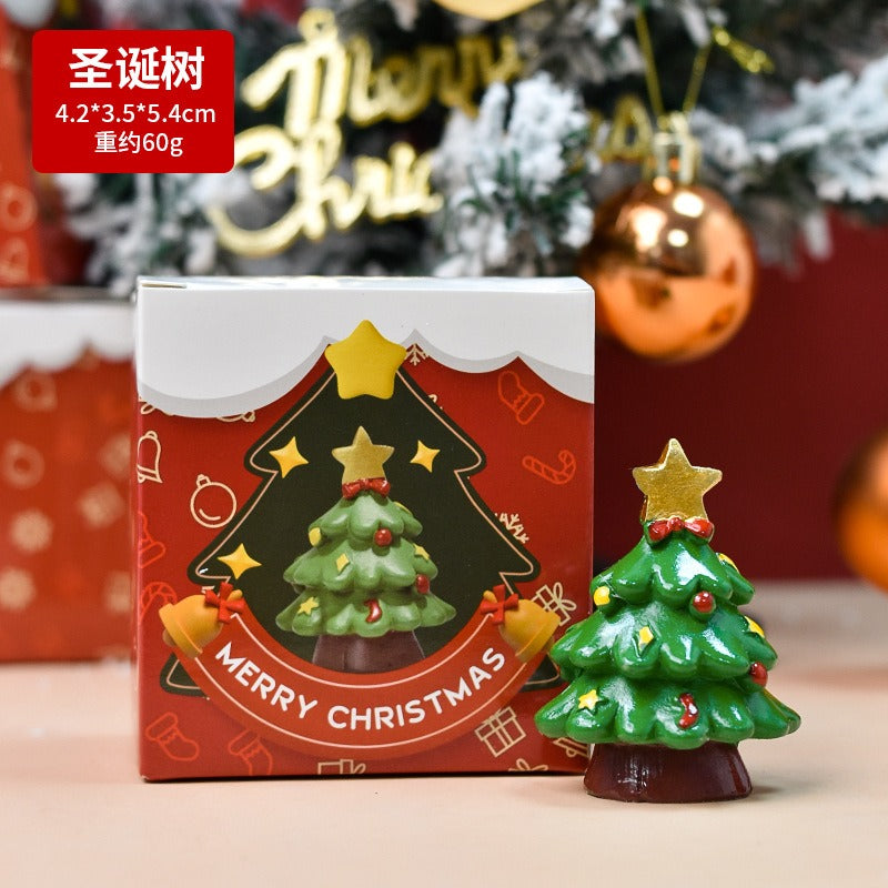 Christmas resin ornaments