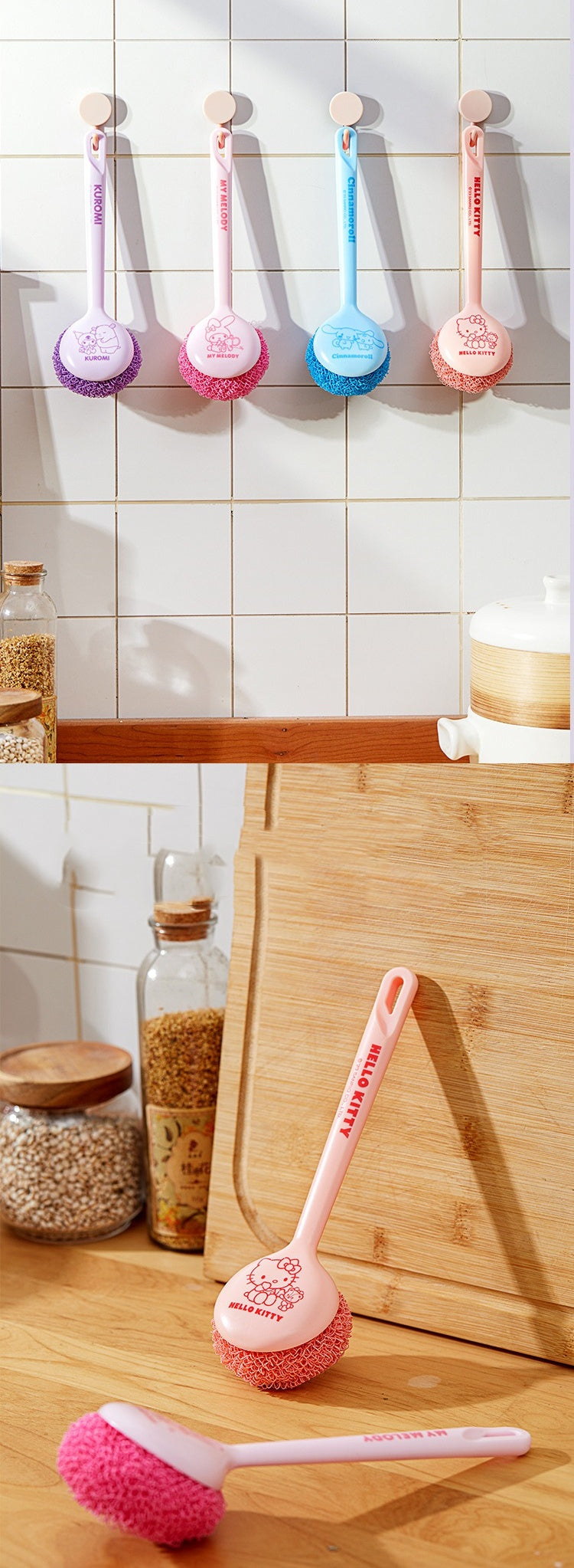 Cartoon kitchenware pot brush