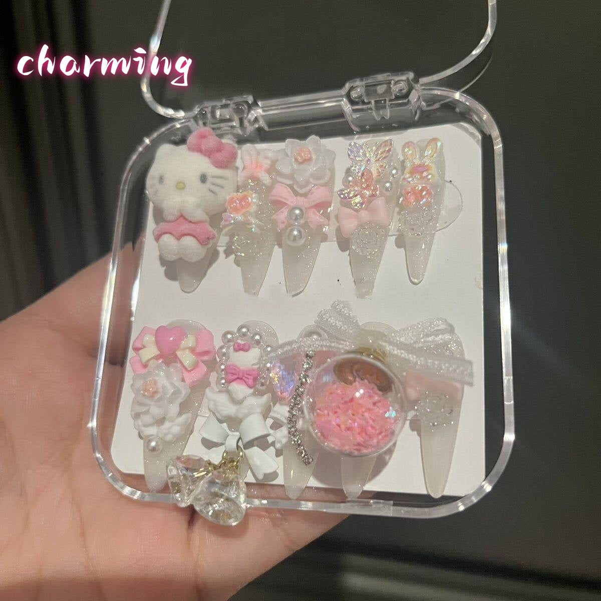 Kitty Doll / Handmade Nails