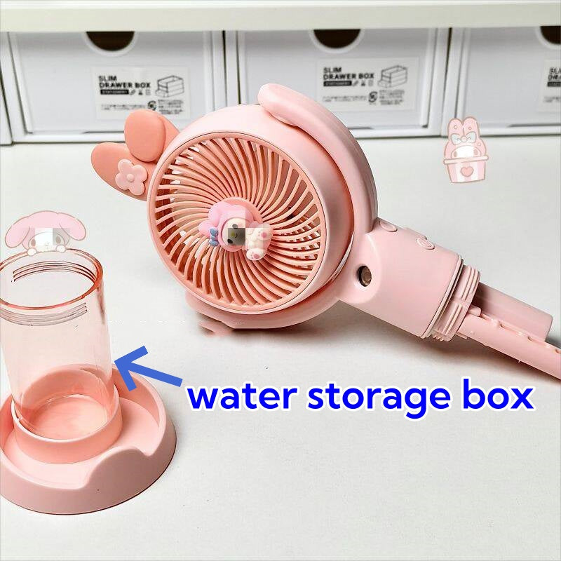 The latest handheld USB spray fan