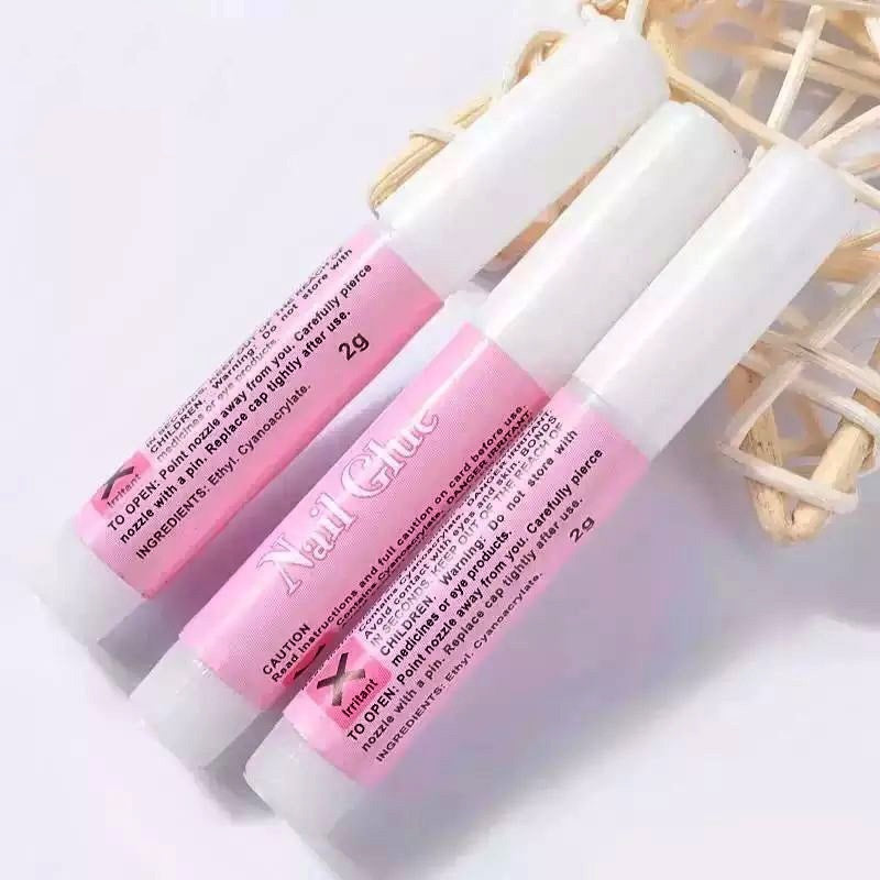 3PCS-Quick Dry Strong Nail Glue(2g)