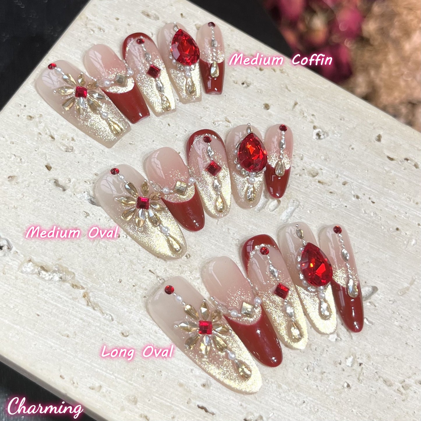 The Garnet Affair / Handmade Nails