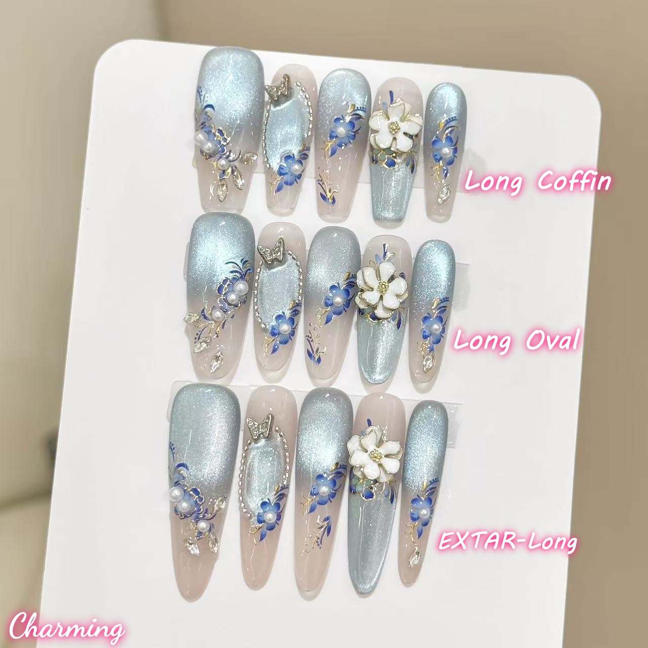 Glaze Bloom / Handmade Nails
