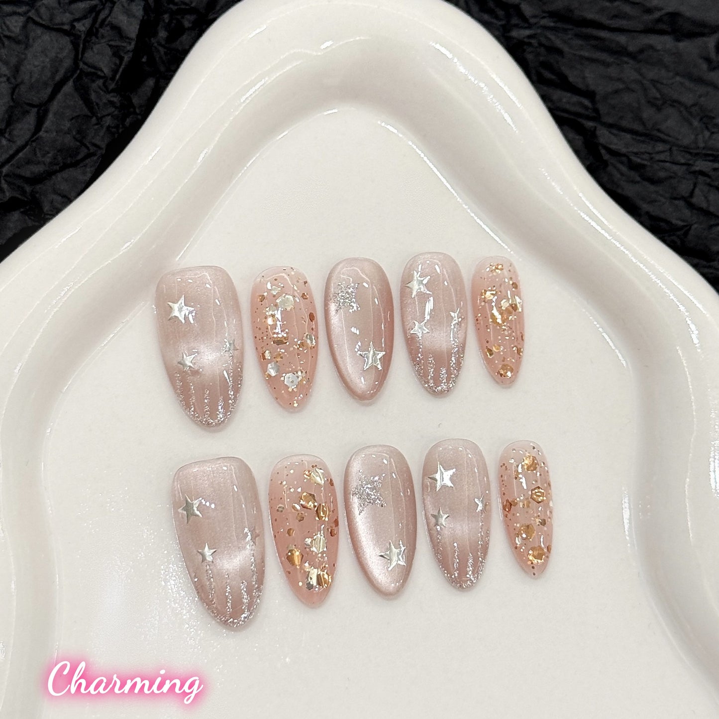 Baroque Tears / Handmade Nails