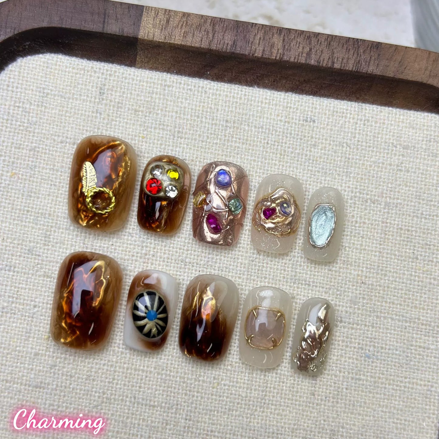 Egyptian treasure / Handmade Nails