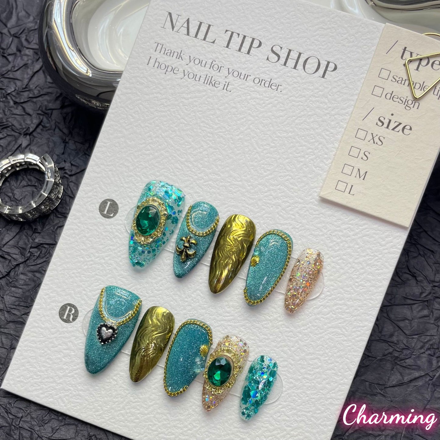 Exotic color / Handmade Nails