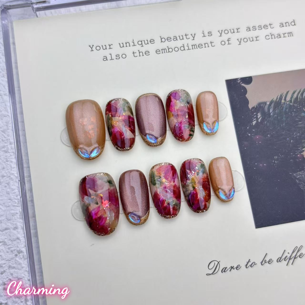 Floral Muse / Handmade Nails