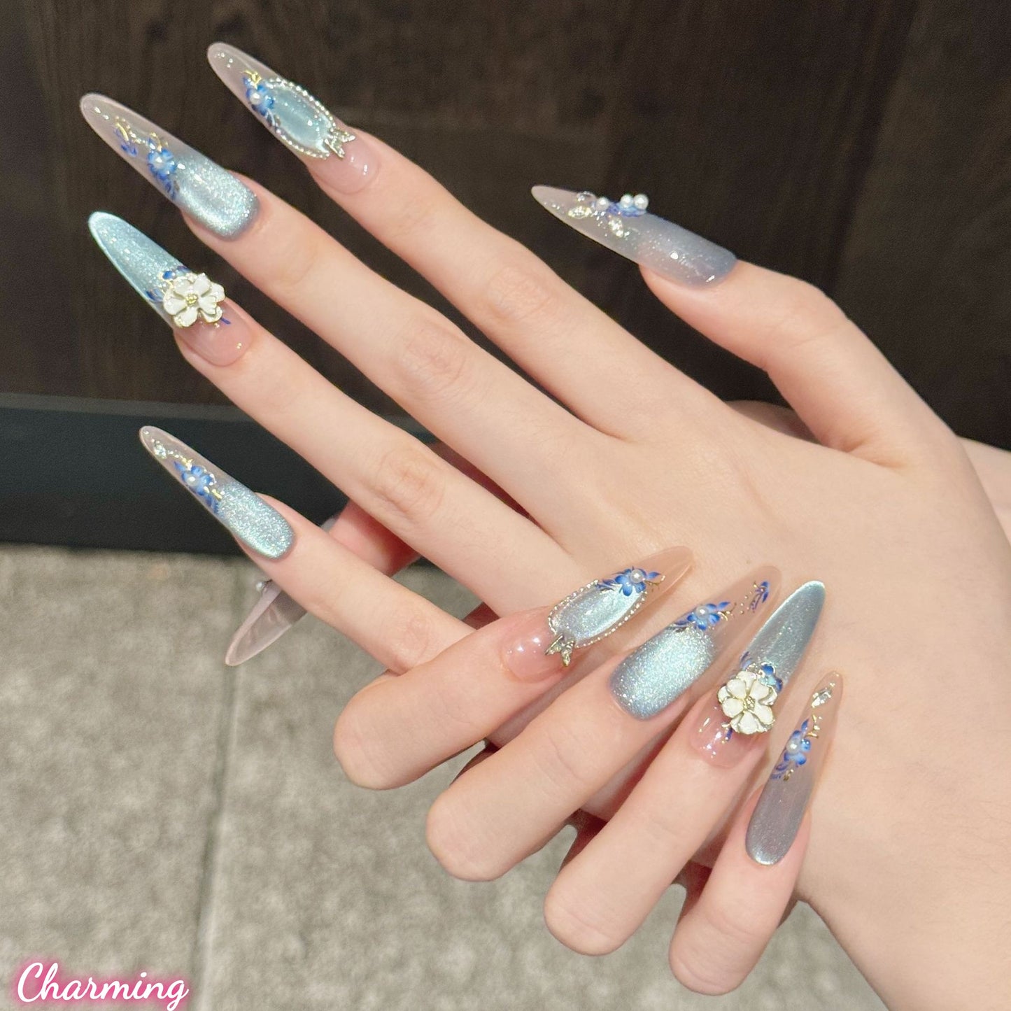 Glaze Bloom / Handmade Nails