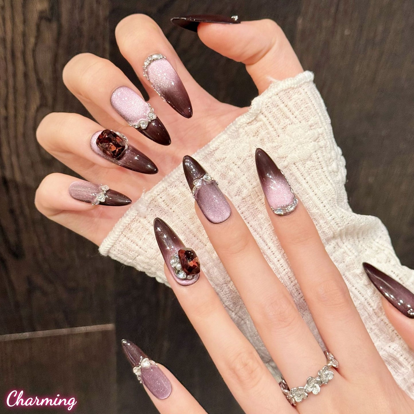 Moonlight Serenade / Handmade Nails