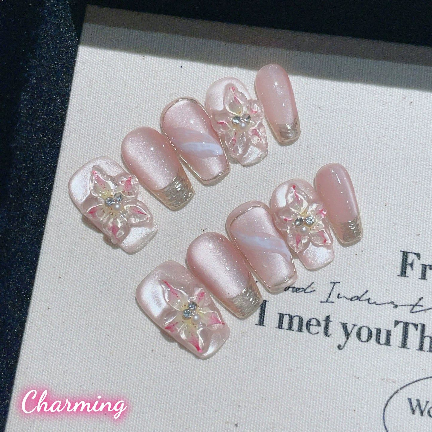 Garden Dreams / Handmade Nails