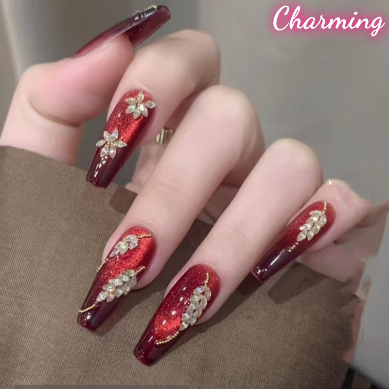 Willow Leaves / Handmade Nails