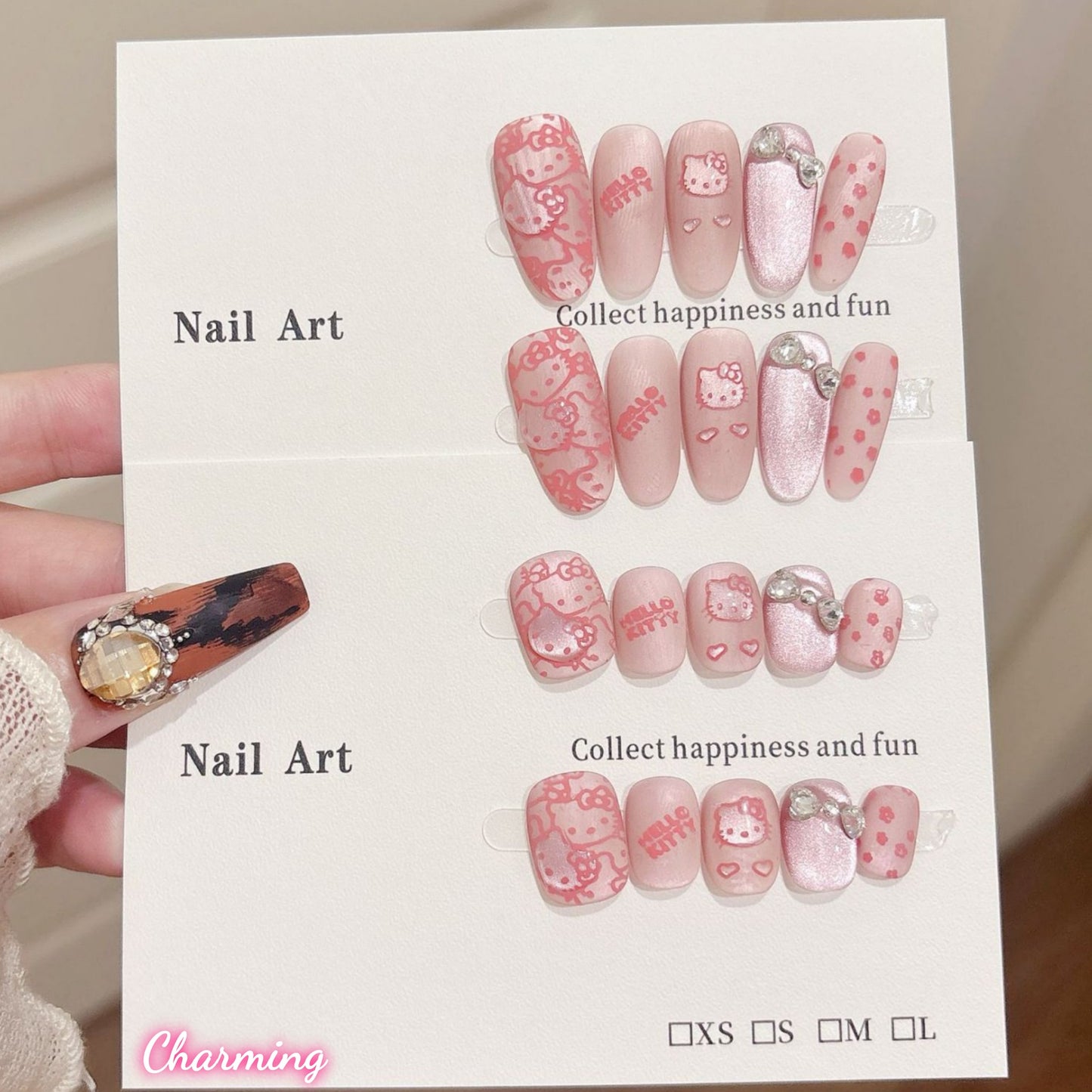 Sweetie Kitty / Handmade Nails