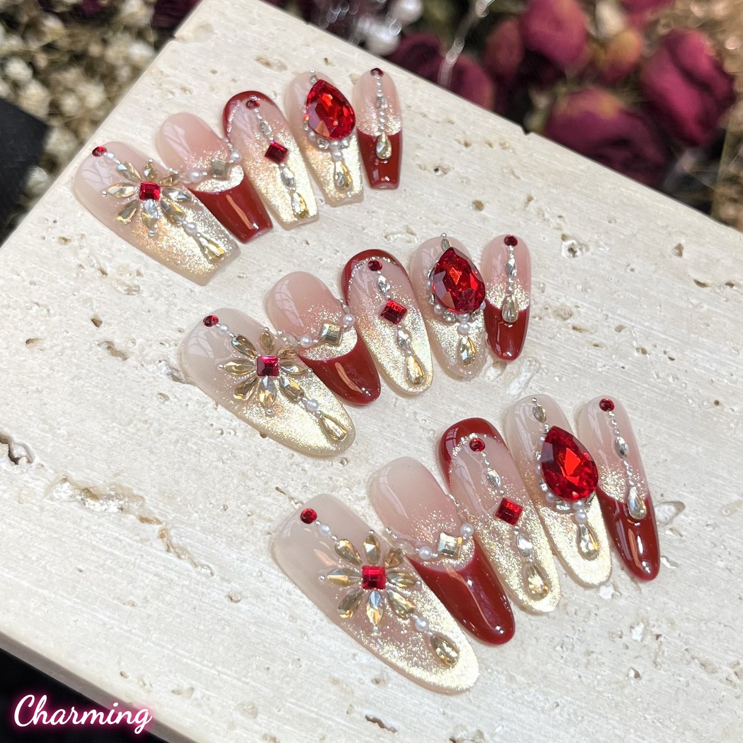 The Garnet Affair / Handmade Nails