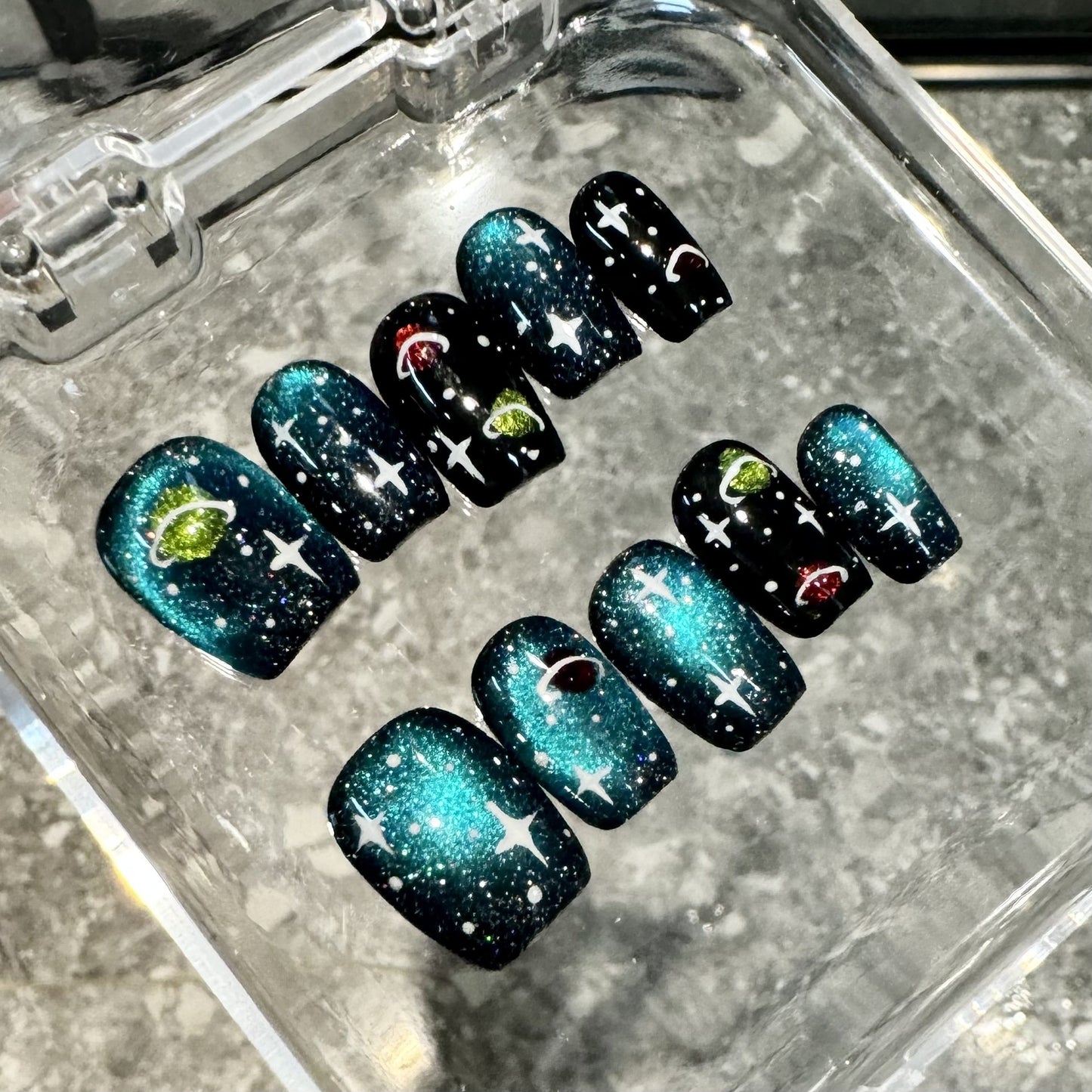 Galaxy / Handmade Nails