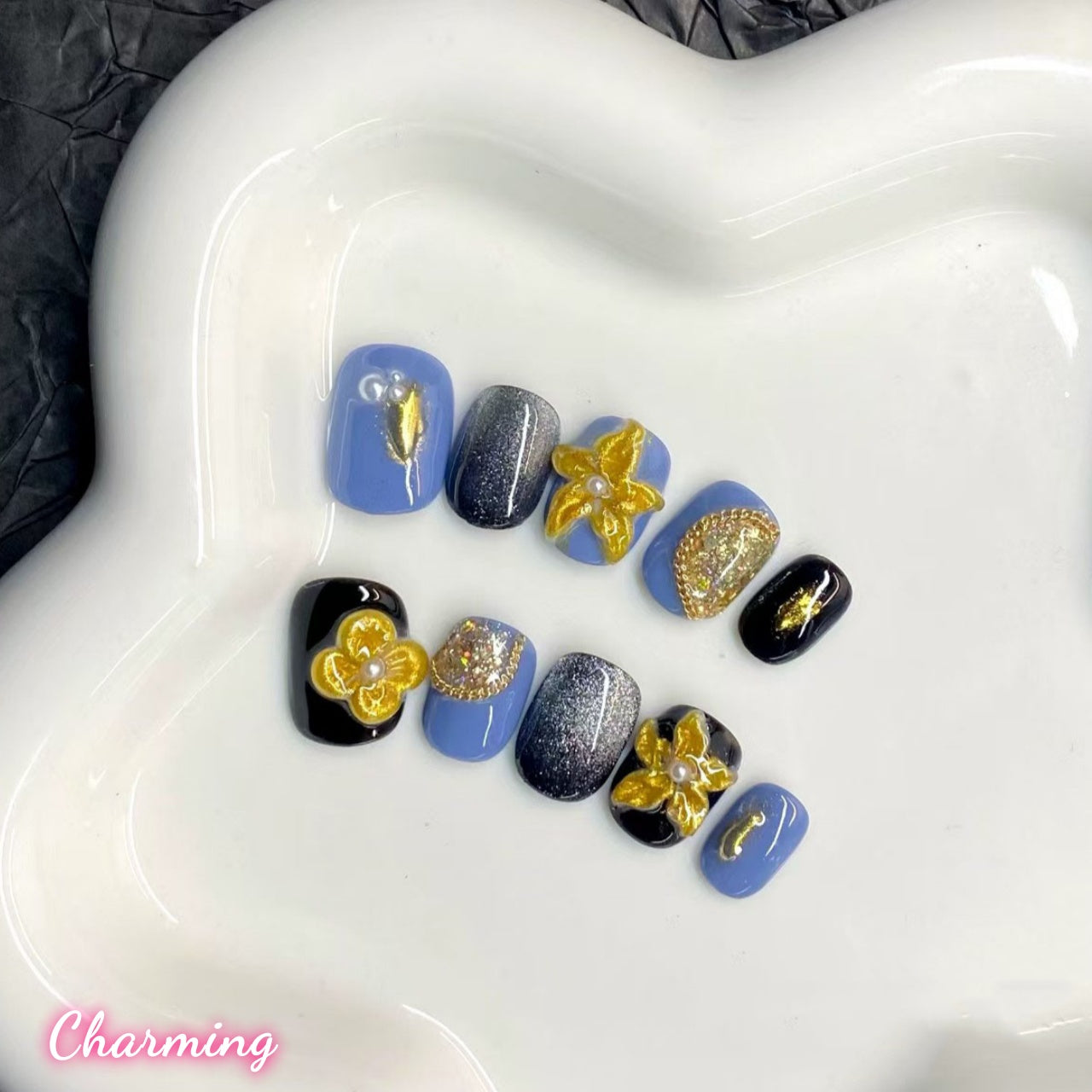 Treasure of the sea / Handmade Nails