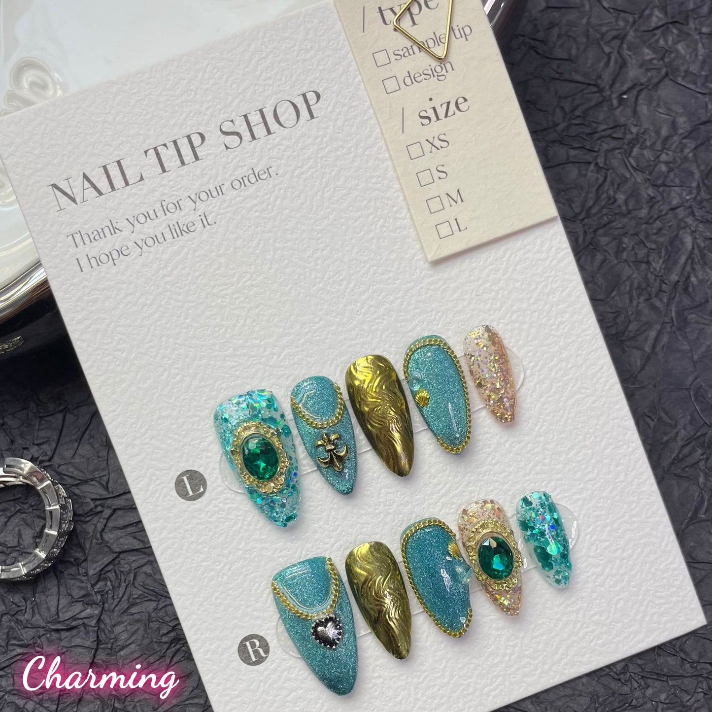Exotic color / Handmade Nails