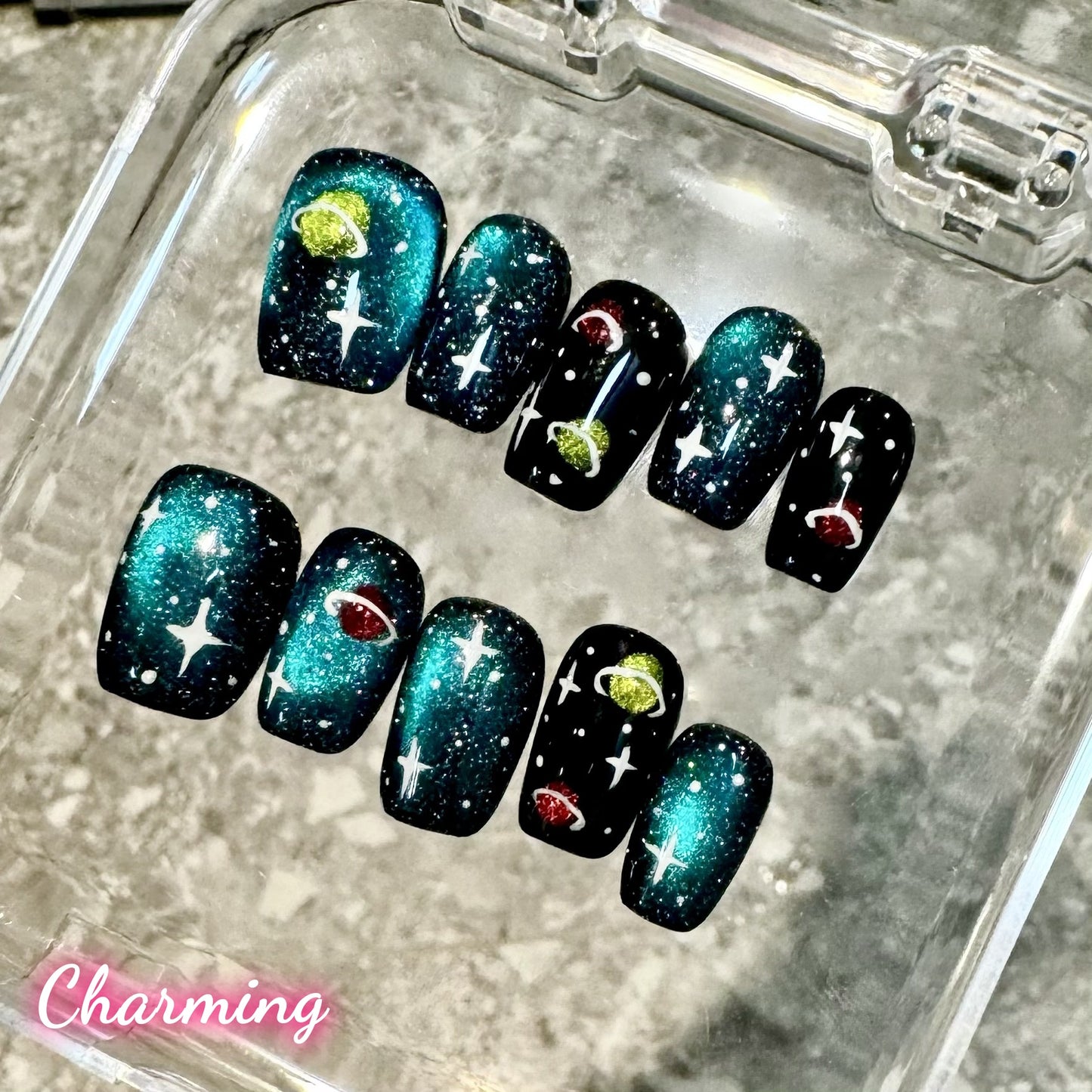 Galaxy / Handmade Nails
