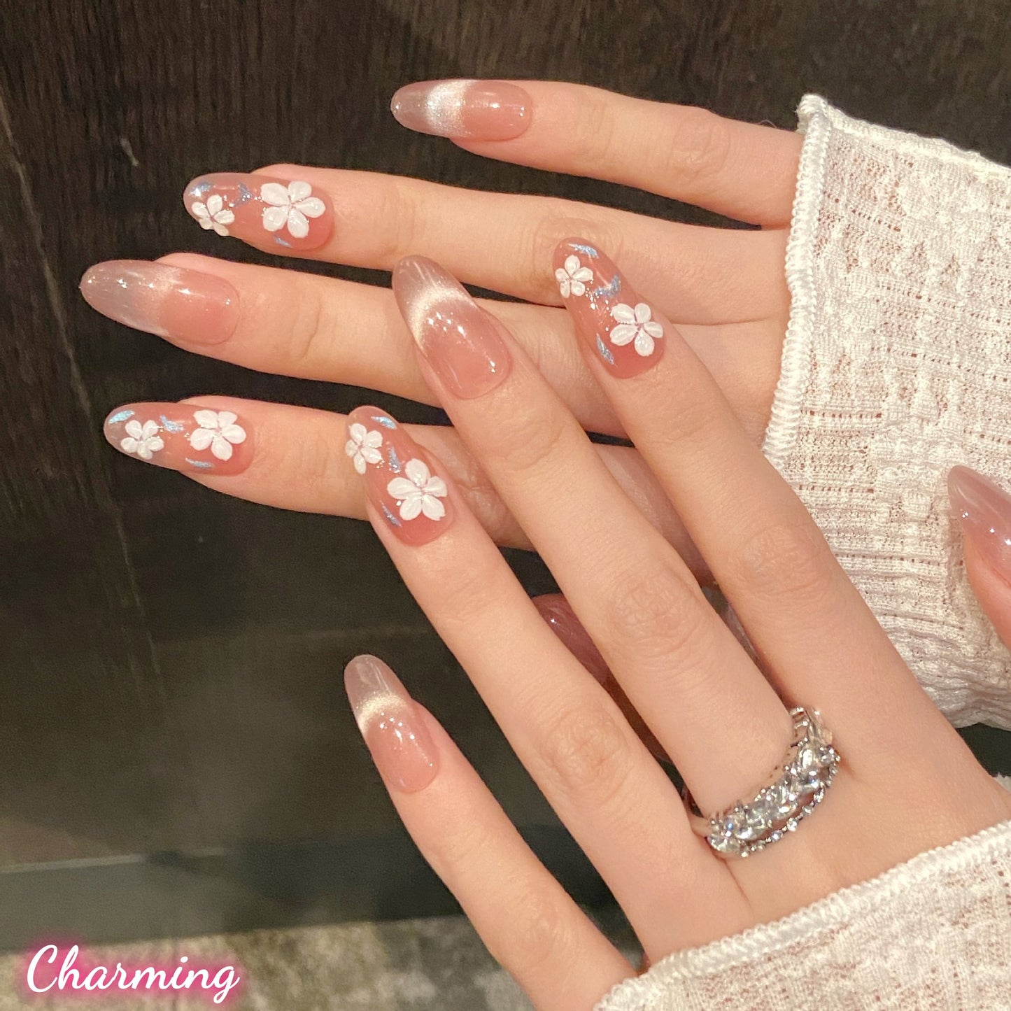 Blooming Flowers / Handmade Nails