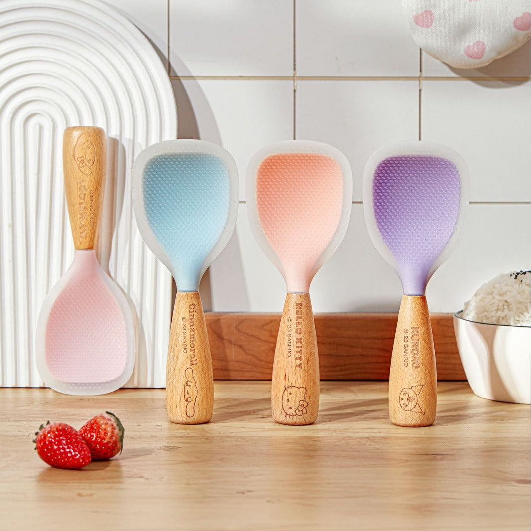 Cartoon silicone rice spoon kitchen utensils