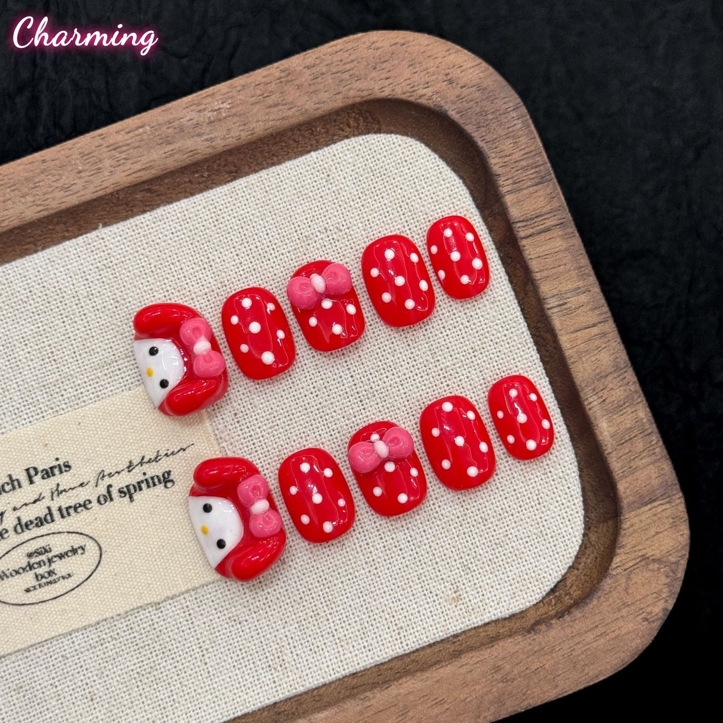 Cute Melo / Handmade Nails