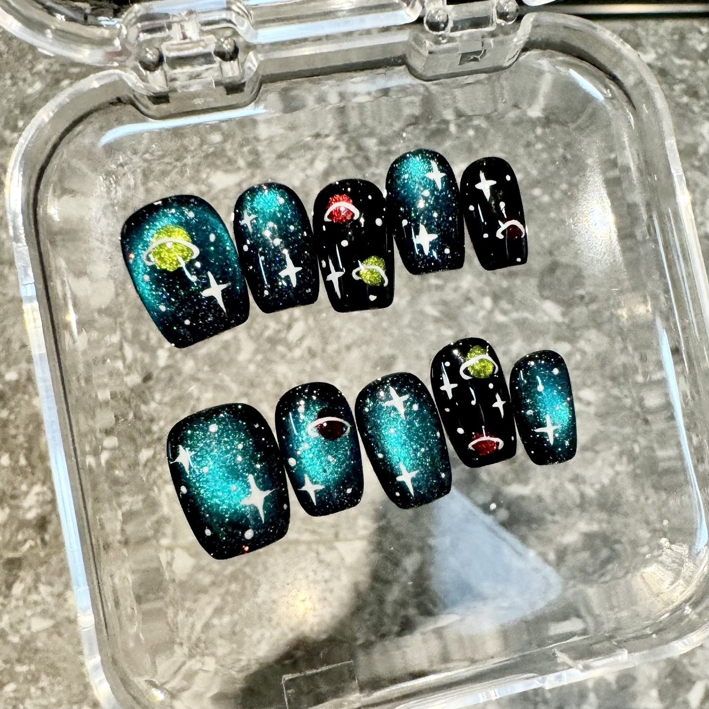 Galaxy / Handmade Nails