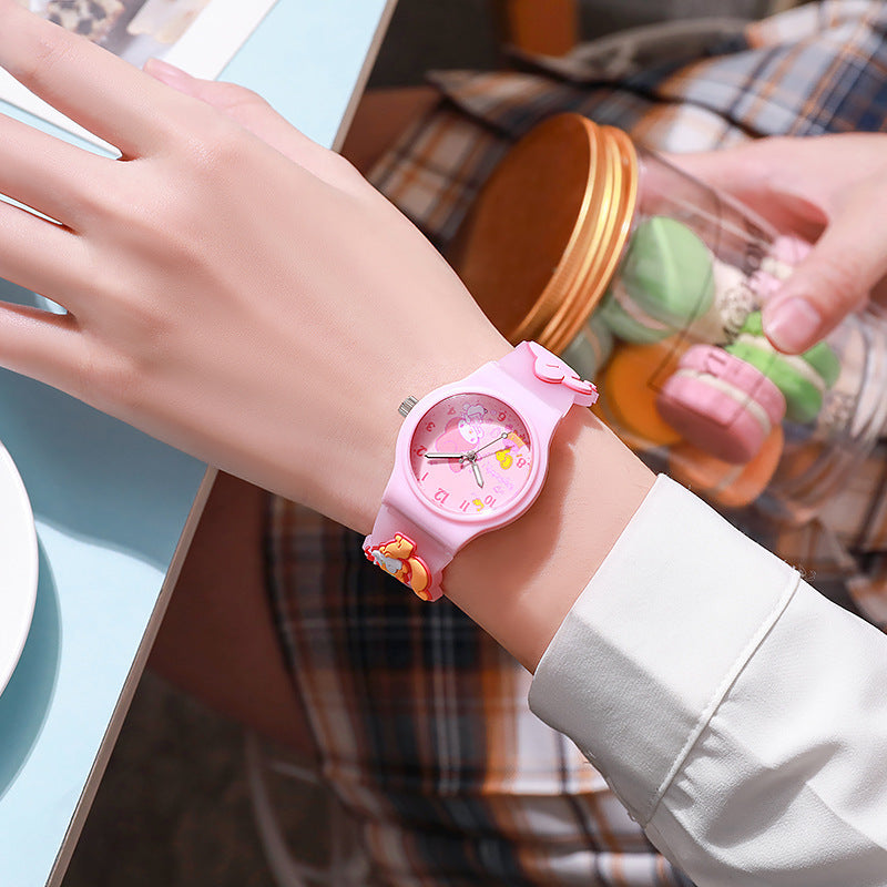 New jelly cartoon watch