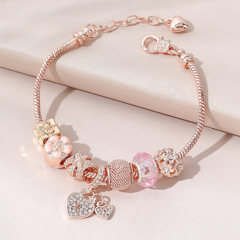 Gold Beaded Bracelet