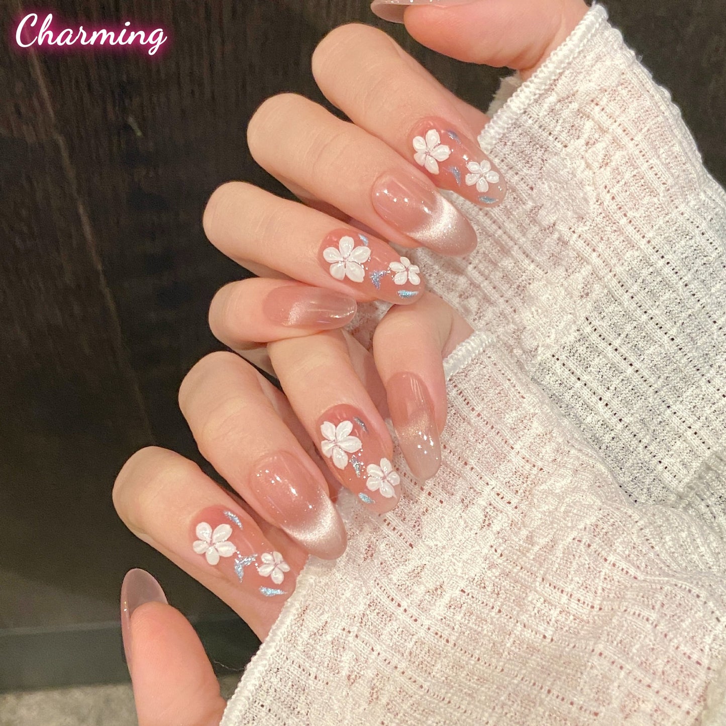 Blooming Flowers / Handmade Nails