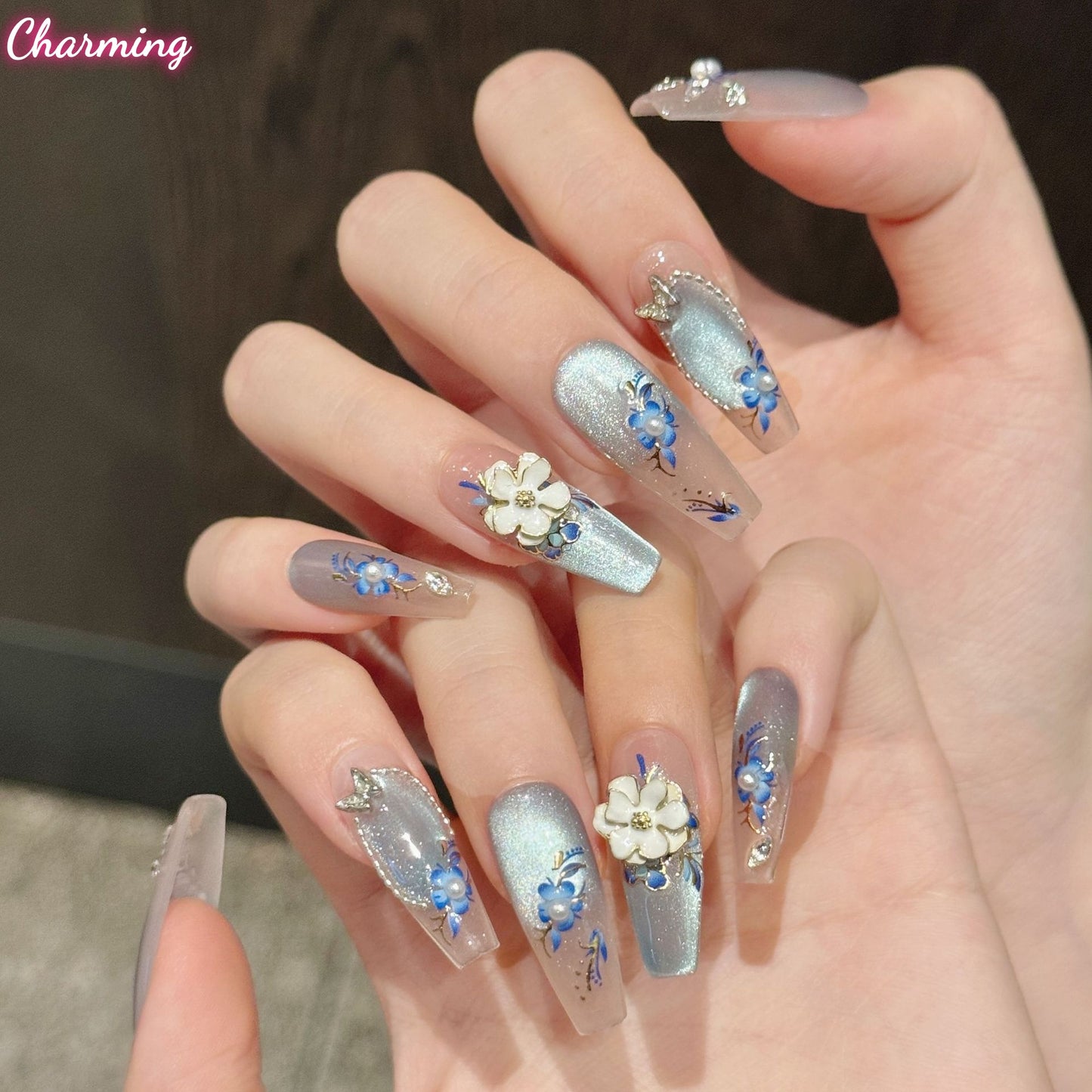 Glaze Bloom / Handmade Nails