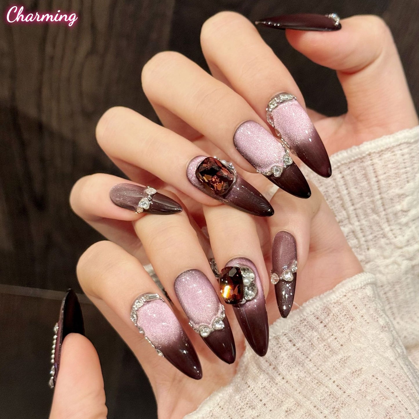 Moonlight Serenade / Handmade Nails