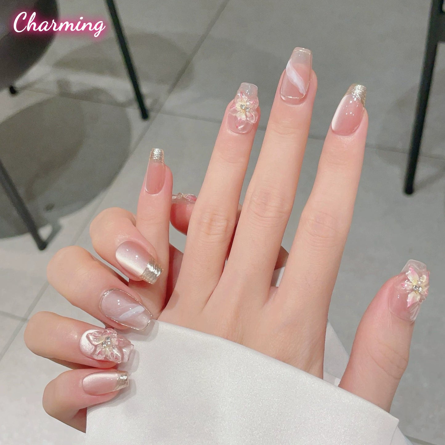 Garden Dreams / Handmade Nails
